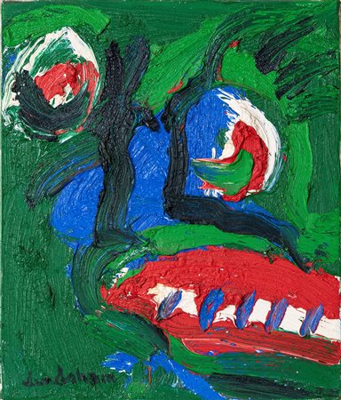 BENGT  LINDSTROM, Gransen av skogen, 2000