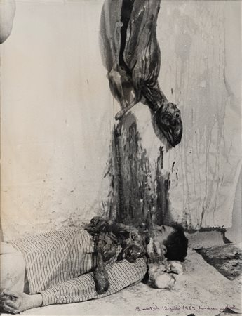 HERMANN NITSCH, Aktion 9 , 1965