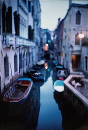 NAN GOLDIN, Canal in Venice at dawn, winter, 1998