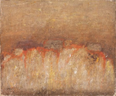 ZORAN MUSIC, Paesaggio italiano, 1974