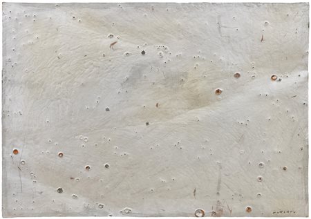 GIULIO TURCATO, Superficie lunare, (fine anni '60)