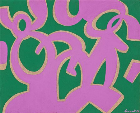 CARLA ACCARDI, Verde viola, 1992