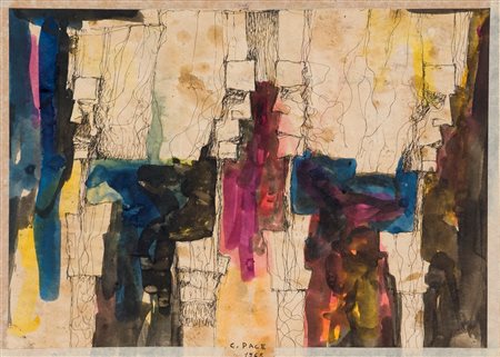 CARLO PACE, Figure totemiche, 1965
