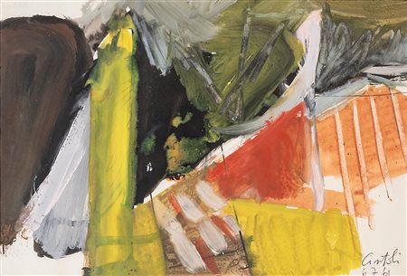 CLAUDIO CINTOLI, senza titolo, 1961