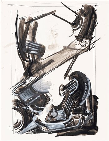 GIANNI BERTINI, senza titolo, 1958