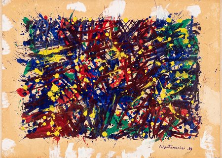 LUIGI  MONTANARINI, senza titolo, 1989