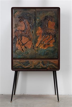 Scuola torinese - Mobile bar, 1950 ca.