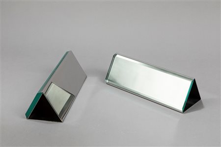 Roberto Sambonet - Coppia di porta foto , 1976