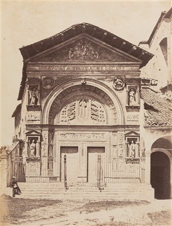 Robert MacPherson (attribuito a) (1814-1872)  - Perugia, Oratorio di San Bernardino, 1858