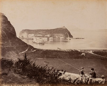 Robert Rive (attribuito a) (1817-1868)  - Isola di Nisida, Ischia, Procida e Baja, 1860s