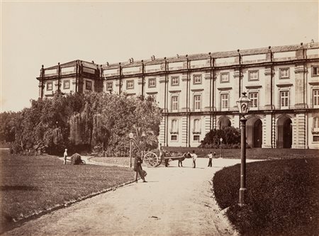 Giorgio Sommer (attribuito a) (1834-1914)  - Napoli, Palazzo di Capodimonte, 1860s