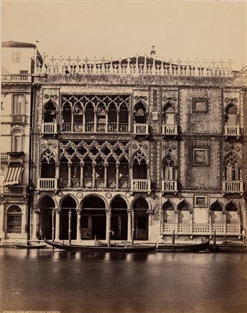Francis Frith (1822-1898)  - Golden Palace, Venice, 1870s