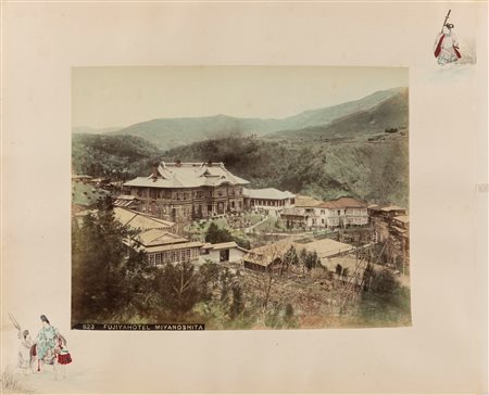 Kimbei Kusakabe (attribuito a) (1841-1934)  - Fujiahotel Miyanoshita, 1980s