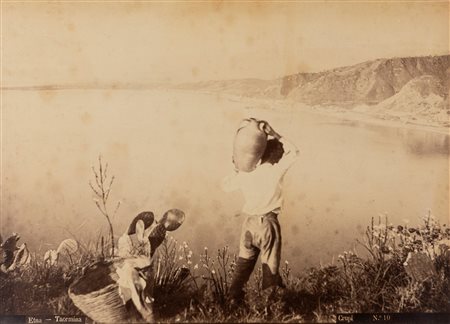 Giovanni Crupi (1859-1925)  - Etna, Taormina, 1890s
