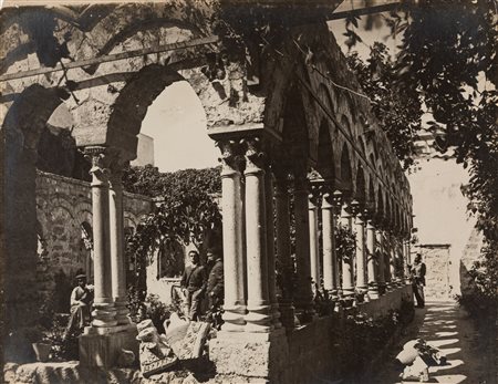 Anonimo - Palermo, Chiesa di San Giovanni degli Eremiti. Il Chiostro, 1910s