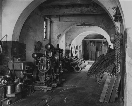 Bruno Miniati (1889-1974)  - Senza titolo (Porto di Livorno), 1950s