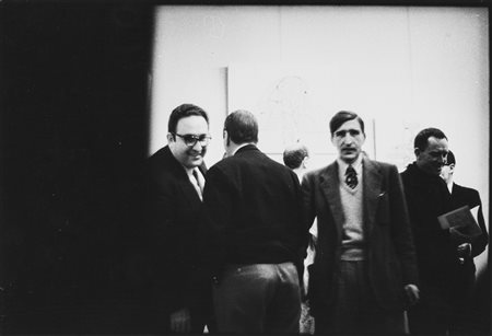 Uliano Lucas (1942)  - Arturo Shwarz e Valerio Adami, 1970s