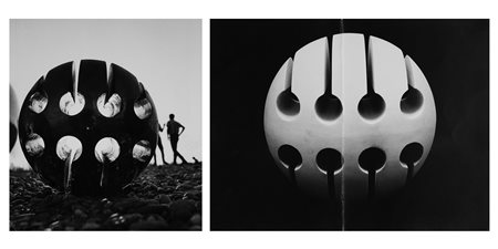 Ugo Mulas (1928-1973)  - Arnaldo Pomodoro, Sfera, 1967