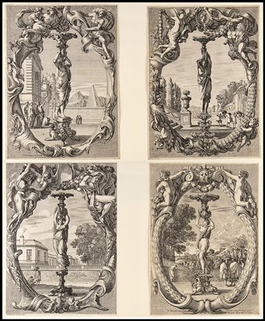 Jean Le Pautre (1618- 1682): GUÉRIDONS