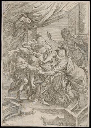 Giuseppe Maria Rolli (1645-1727) da Domenico Maria Canuti (1625-1684): LA MORTE DI LUCREZIA