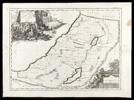 François Halma (1653-1722): DOMINI NOSTRI JESU CHRISTI ITINERA PER JUDAEAM, SAMARIAM, AC GALILAEAM