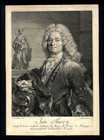 Simon Thomassin (1654-1733): JEAN THIERRY - SCULTORE DEL RE DI FRANCIA