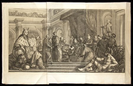 Cosimo Mogalli (1667-1726) da Justus Sustermans
(1597 ca.- 1681): IL GIURAMENTO DEL SENATO FIORENTINO A FERDINANDO II DE' MEDICI