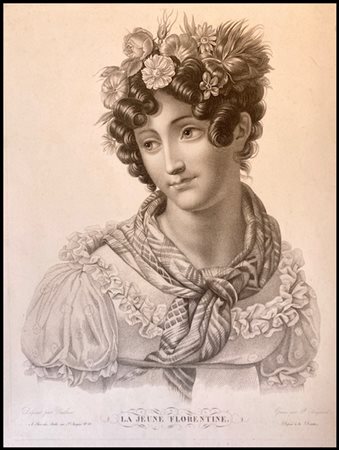 Parfait Augrand (1782 - ?): LA JEUNE FLORENTINE