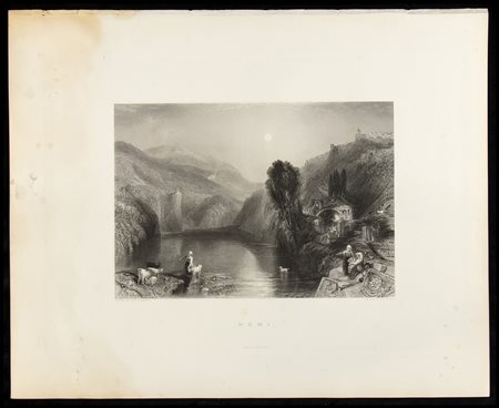 Robert William Wallis (1794-1878) da Joseph Mallord William Turner: NEMI, 1842