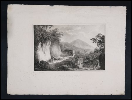 da Salvatore Fergola (1796 –1874): VEDUTA DEL MOLINO DELLA PERGOLA A GRAGNANO