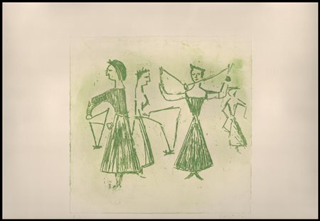 Massimo Campigli (1895-1971): SENZA TITOLO