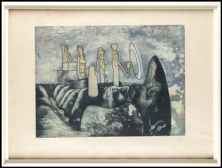 Roberto Matta (1911-2002): SENZA TITOLO, 1970