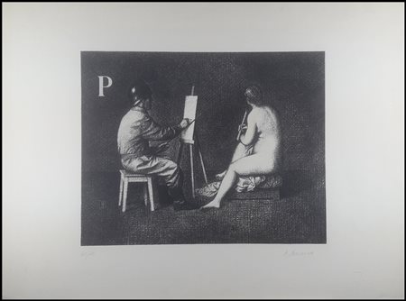 BUENO ANTONIO Berlino 1918 - Fiesole (FI) 1984 "Senza titolo"