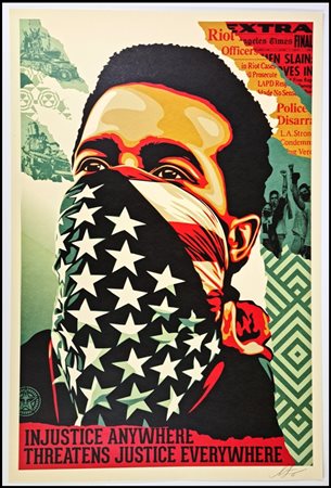 FAIREY SHEPARD Charleston (SOUTH CAROLINA) 1970 "American rage"