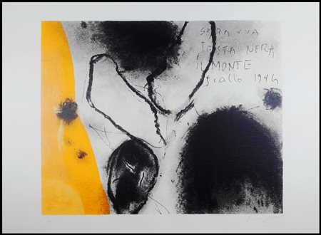 ARCANGELO (ESPOSITO ARCANGELO) Avellino 1956 "Cade la luna prima del giorno"