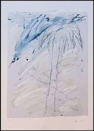 SCHIFANO MARIO Homs (LIBIA) 1934 - Roma 1998 "Palma informale"