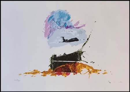 SCHIFANO MARIO Homs (LIBIA) 1934 - Roma 1998 "Old over never dies"