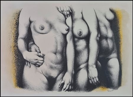 PORZANO GIACOMO Lerici (SP) 1925 - Pescosolido (FR) 2006 "Senza titolo"