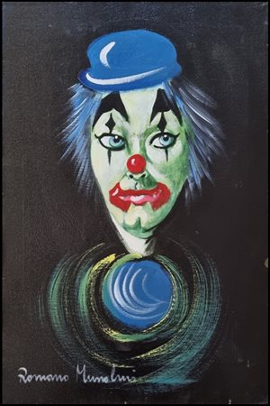 MUSSOLINI ROMANO Forlì 1927 - Roma 2006 "Pagliaccio"