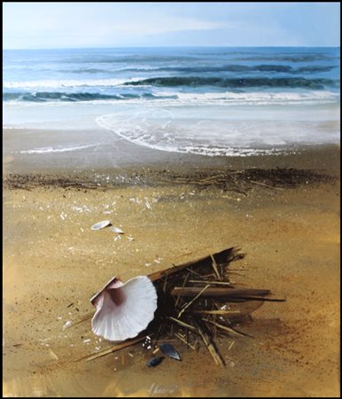 CANCOGNI AGOSTINO Forte dei Marmi (LU) 1950 "Spiaggia"