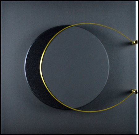 BANI BRUNO Cernusco sul Naviglio (MI) 1964 "Eclissi parziale nera"