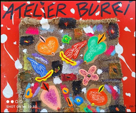 DONZELLI BRUNO Napoli 1941 "Atelier Burri" 