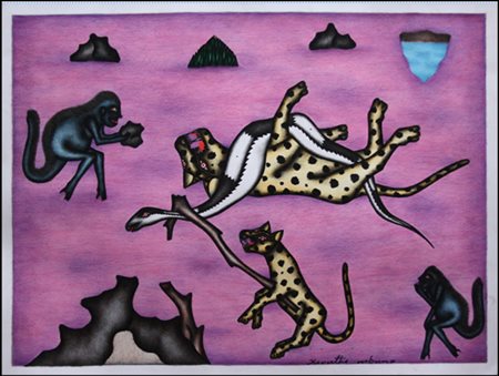 KIVUTHI MBUNO Makueni (KENYA) 1947 "Sarang"