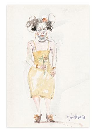 ROBERTO FONTIROSSI (1940) - Senza Titolo, 1999