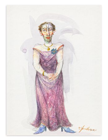 ROBERTO FONTIROSSI (1940) - Senza Titolo, 1999