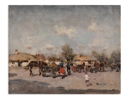 IVAN KARPOFF (1898-1970) - Senza Titolo