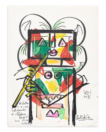 IBRAHIM KODRA (1918-2006) - Senza Titolo