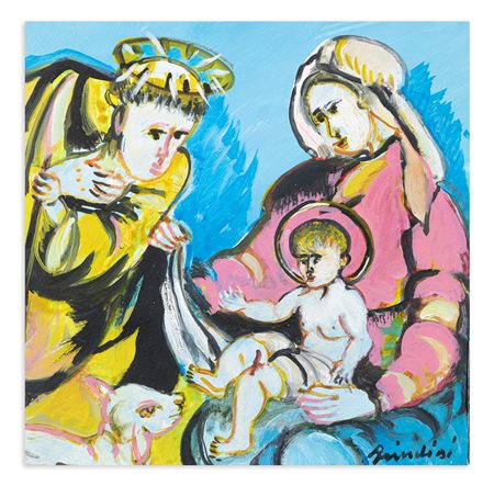 REMO BRINDISI (1918-1996) - Senza Titolo