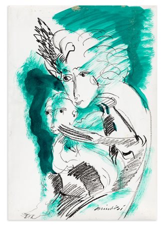 REMO BRINDISI (1918-1996) - Senza Titolo