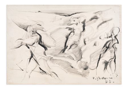 FRANCO VASCONI (1920) - Senza Titolo, 1977